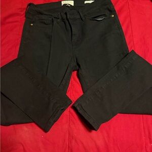 Frame Denim Black Skinny Jeans for Women